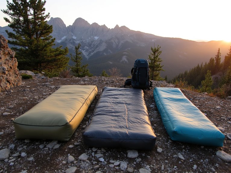 selecting ideal backpacking pad