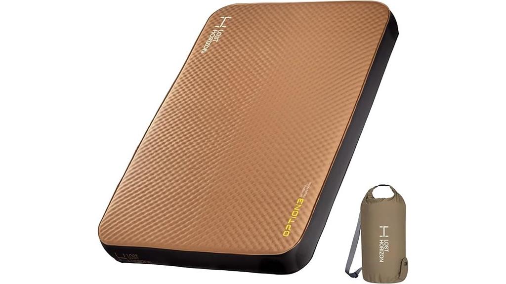 self inflating camping mattress