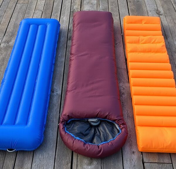 sleep pad material types