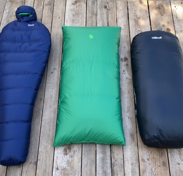 sleeping bag shape comparison