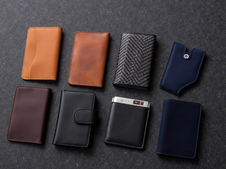 slim stylish secure wallets