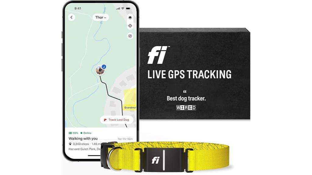 smart dog collar tracker