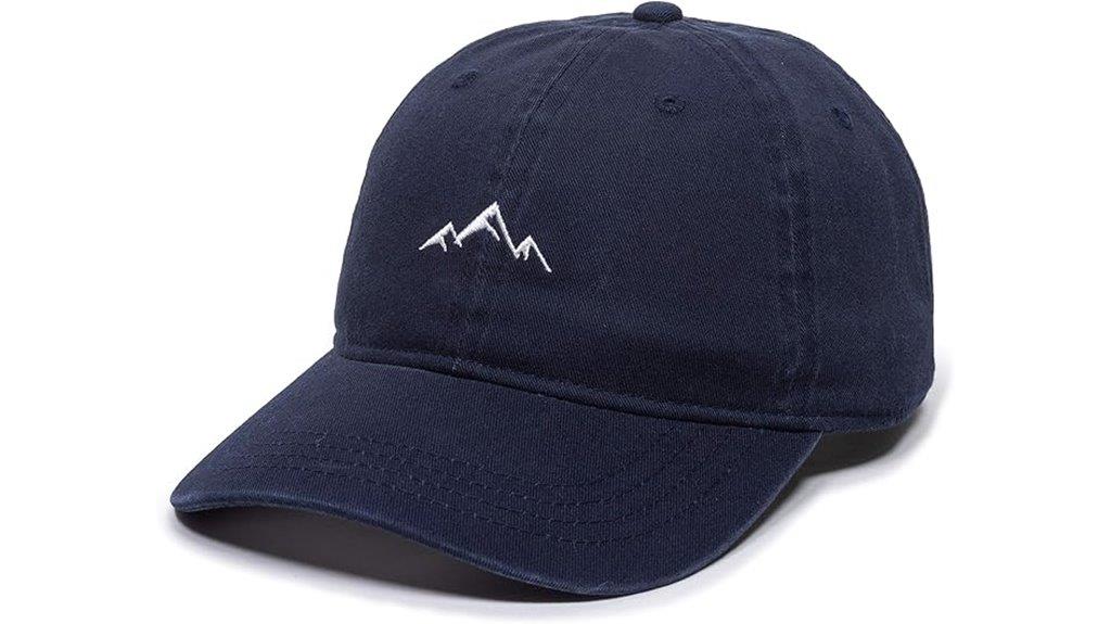 soft cotton unstructured hat