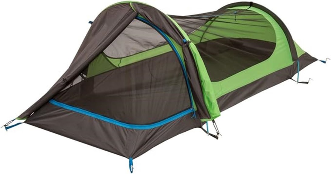 solo camping tent solution