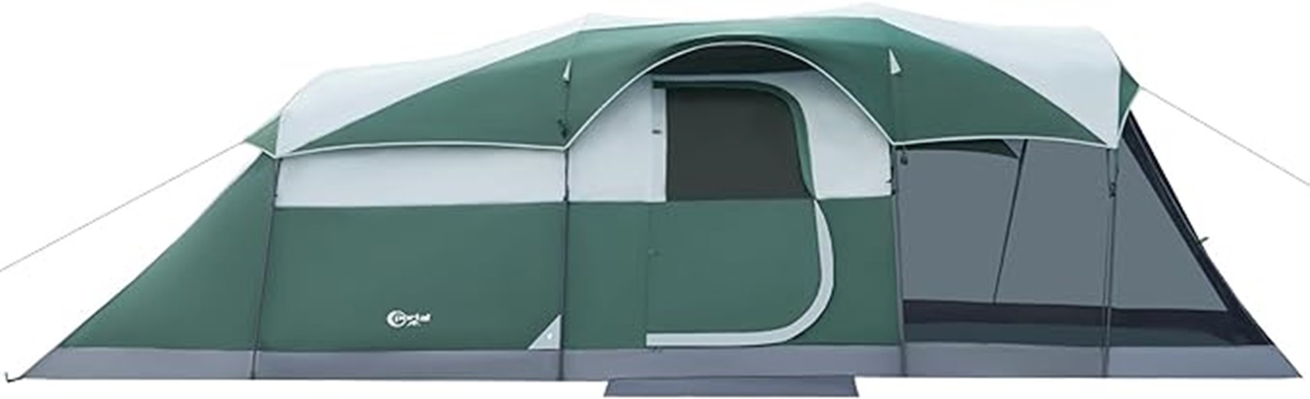 spacious family camping tent