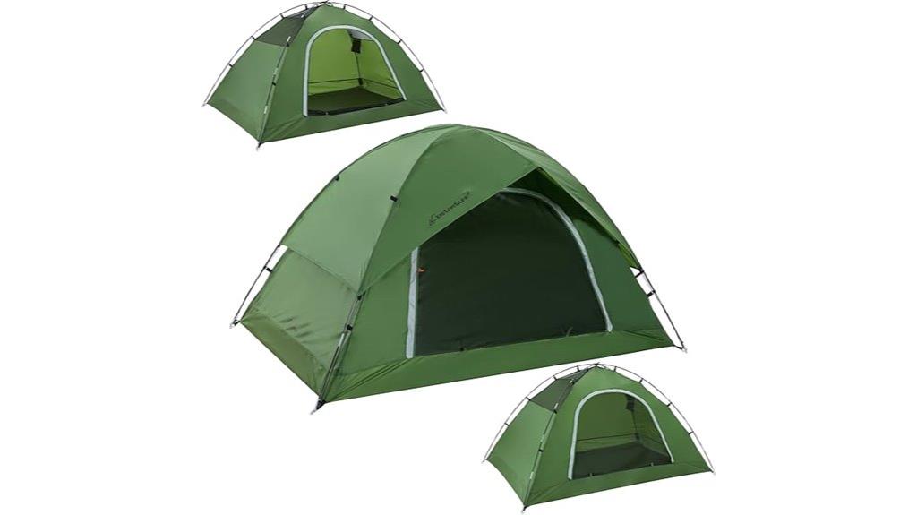 spacious tent for camping