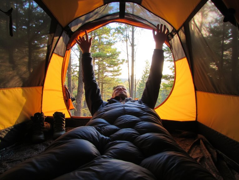 spacious tents for tall travelers
