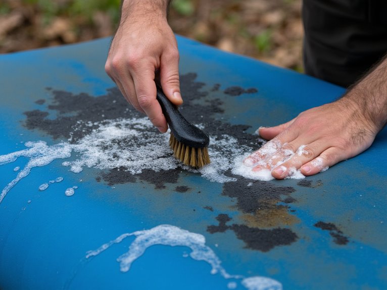 stain removal and prevention