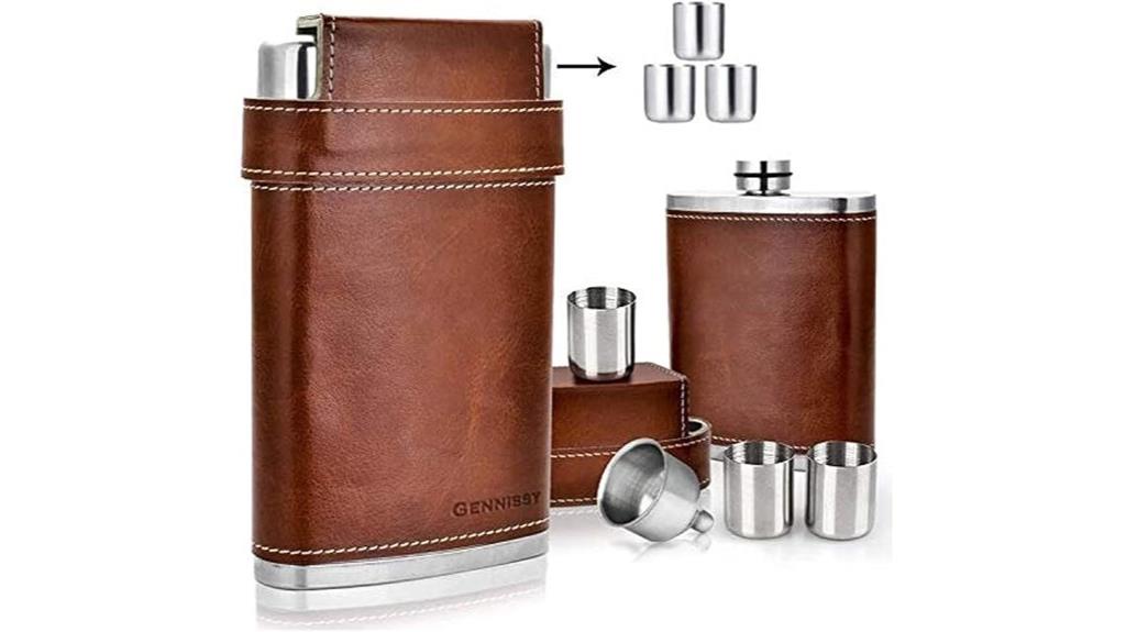 stainless steel hip flask
