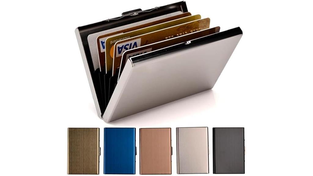 stainless steel rfid wallet