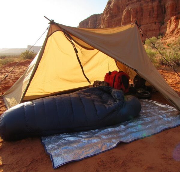 stay cool while backpacking