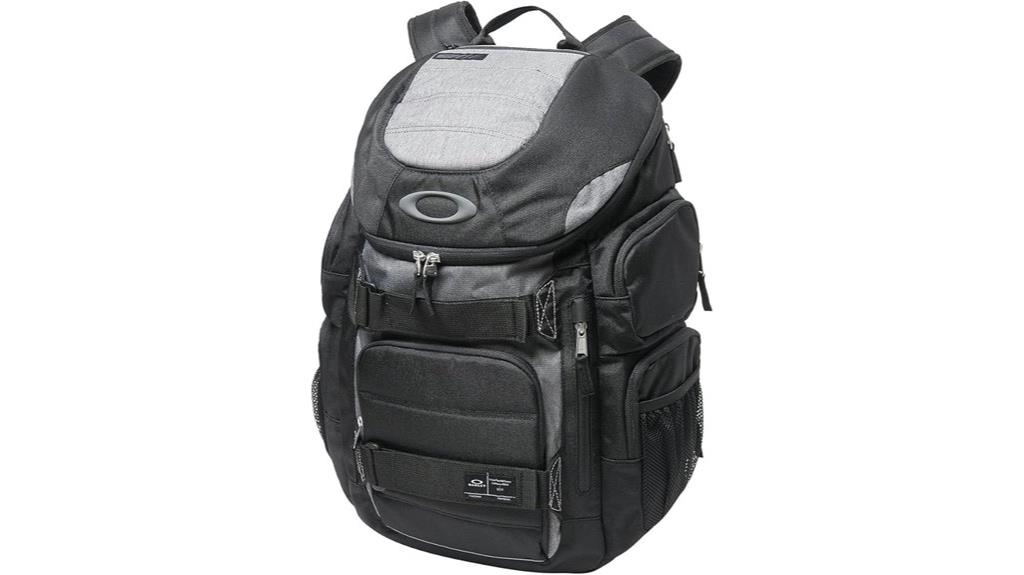 stylish black backpack design