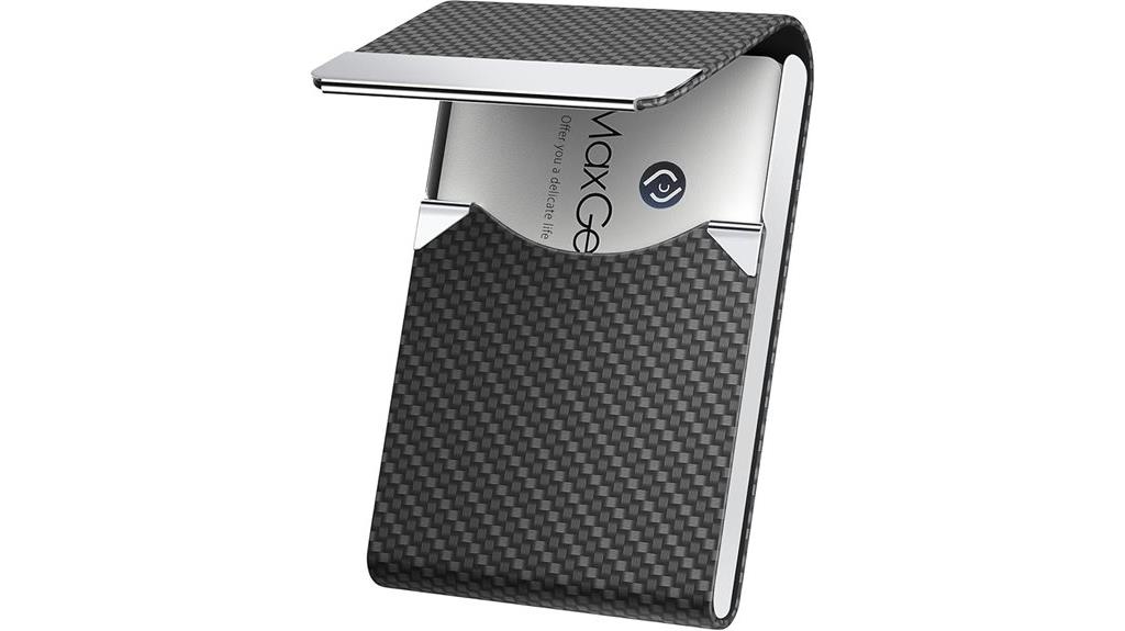 stylish rfid blocking cardholder