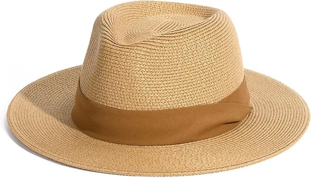stylish straw panama hat