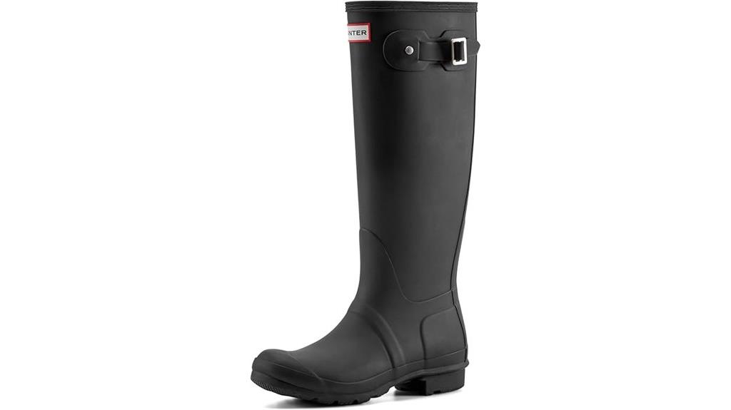 stylish tall rain boots