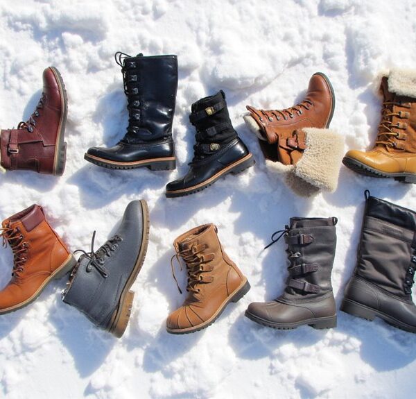stylish warm snow boots