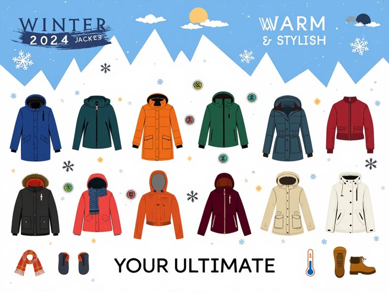 stylish warm women s puffer jackets