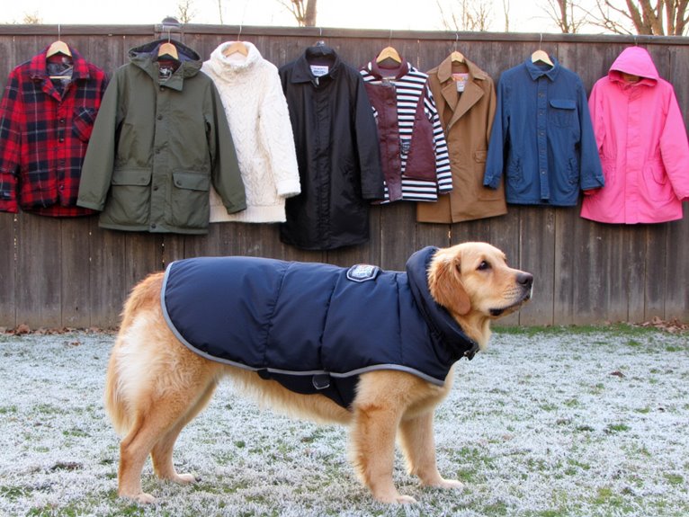 stylish winter dog coats