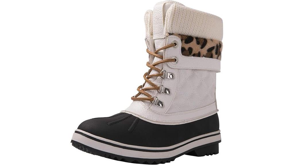 stylish winter waterproof boots