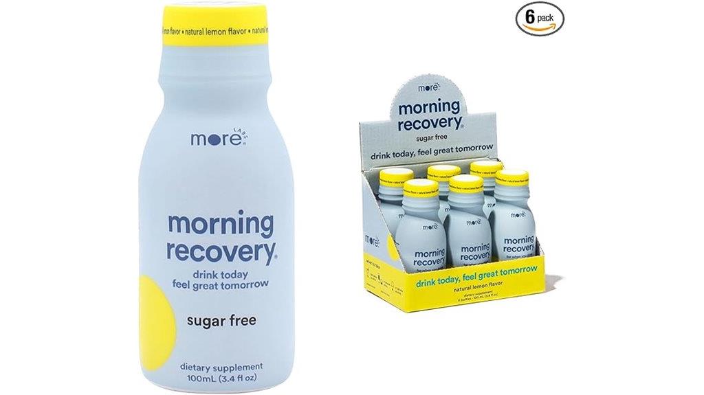 sugar free lemon electrolyte drink