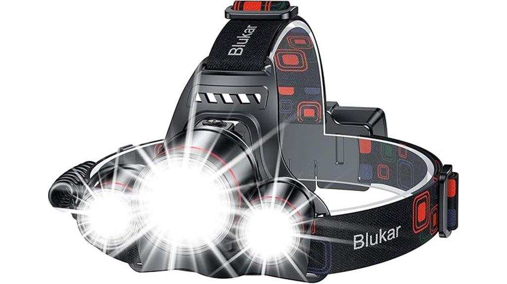 super bright rechargeable headlamp