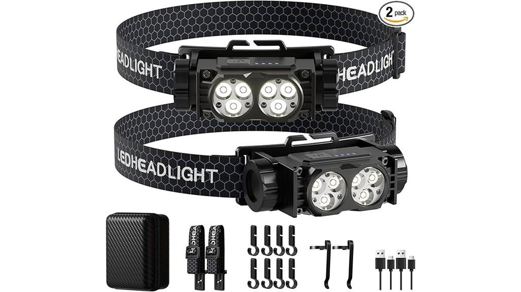 super bright rechargeable headlamp