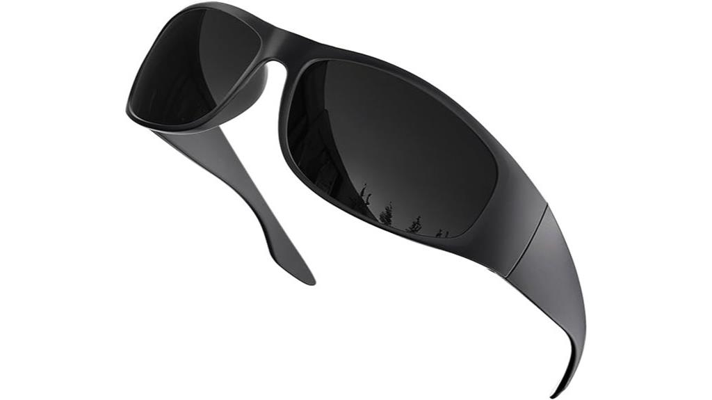 super dark biker sunglasses