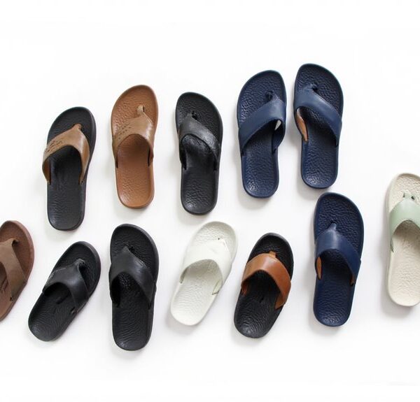 supportive arch flip flops