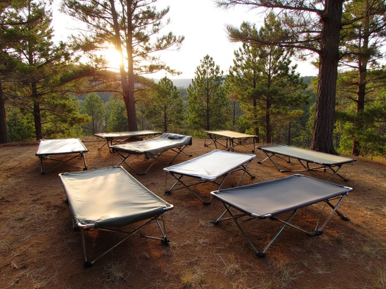 supportive camp beds identified