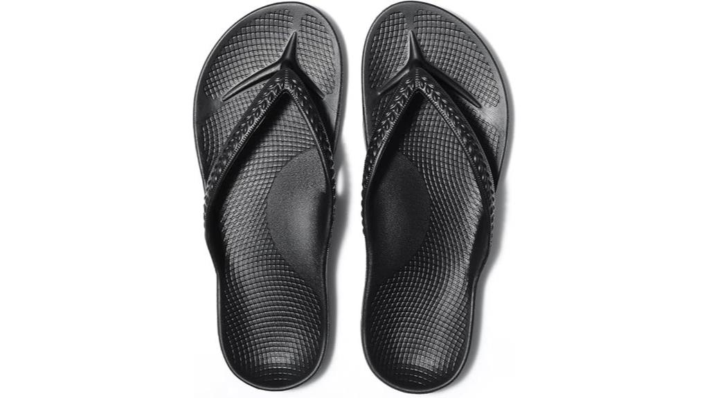 supportive flip flops design