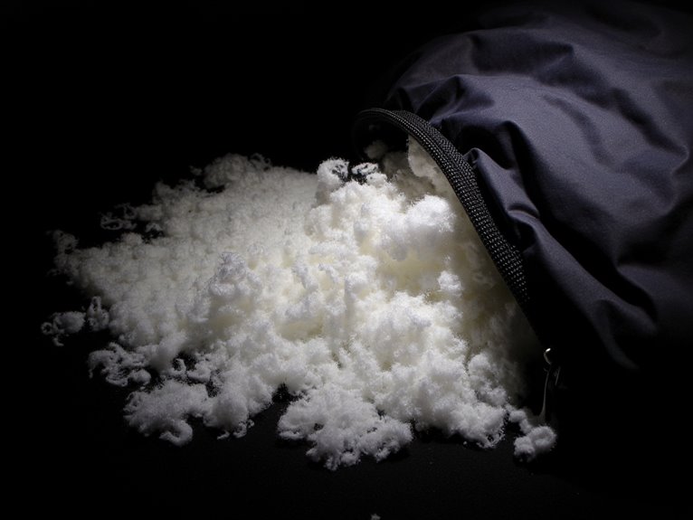 synthetic insulation for sleeping bags