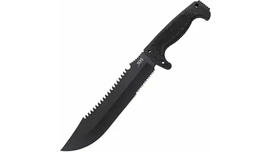 tactical fixed blade machete