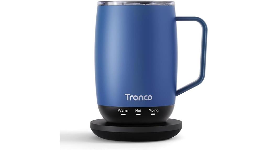 temperature controlled coffee mug