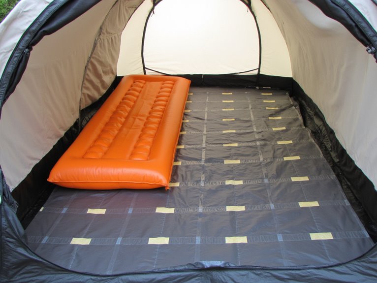 tent floor traction solutions