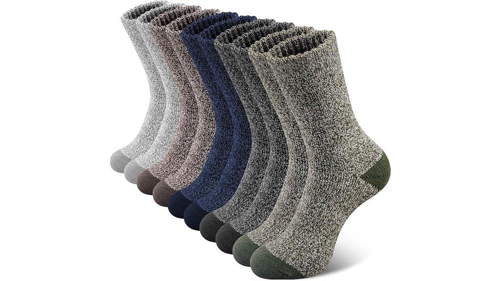 thick merino wool hiking socks