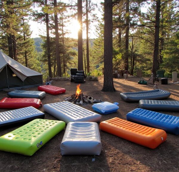top air beds camping