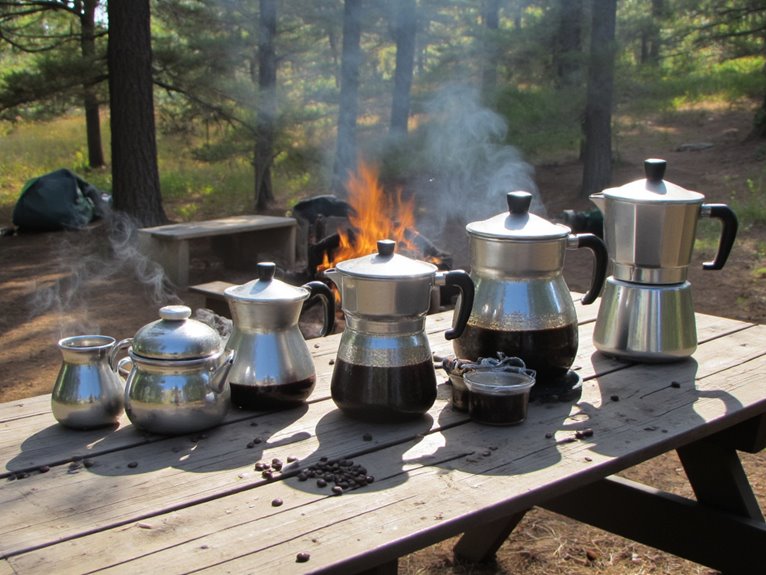 top camping coffee pots