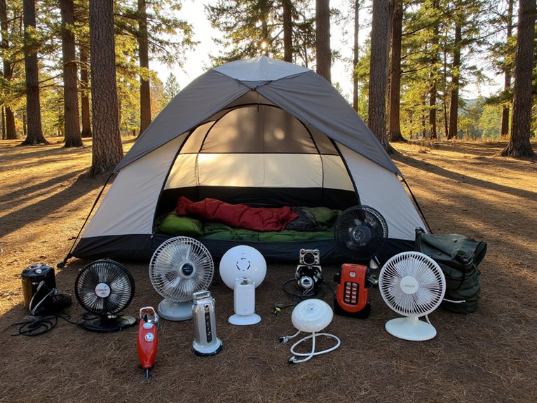 top camping cooling fans