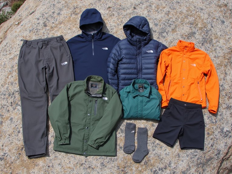 top clothing for backpackers
