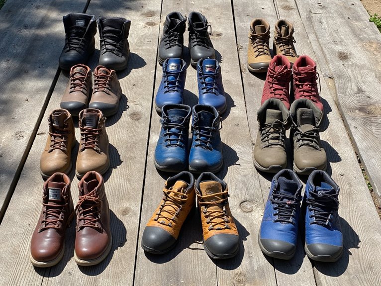 top footwear for trekking