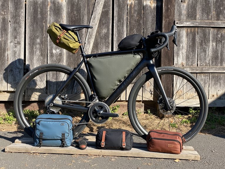 top frame bags for cyclists