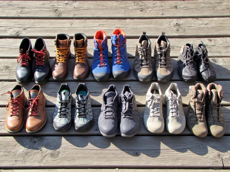 top hiking footwear options