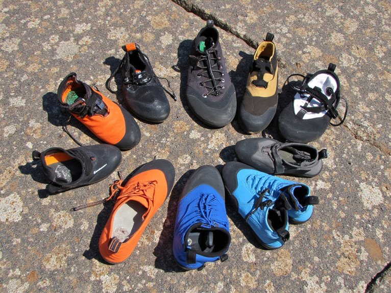 top rated climbing footwear