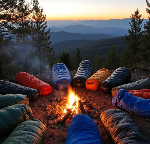 top warm hiking sleeping bags
