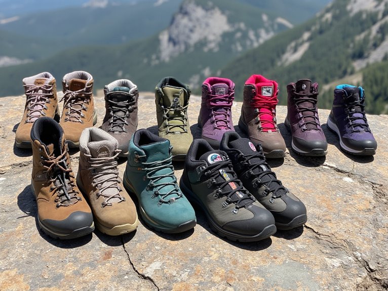 top women s hiking footwear