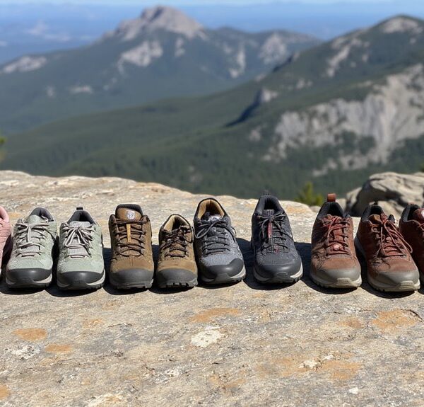 top women s hiking footwear