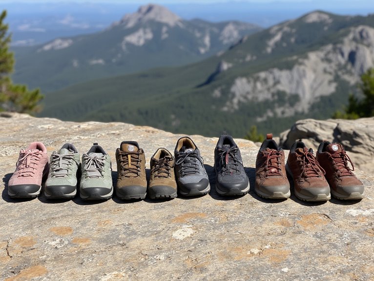 top women s hiking footwear