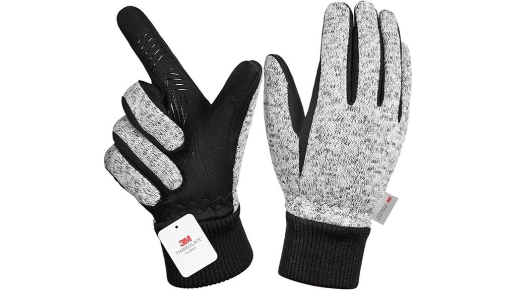 touchscreen winter gloves available