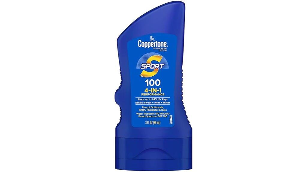travel size sunscreen lotion