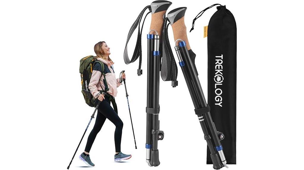 trekology cork grip poles